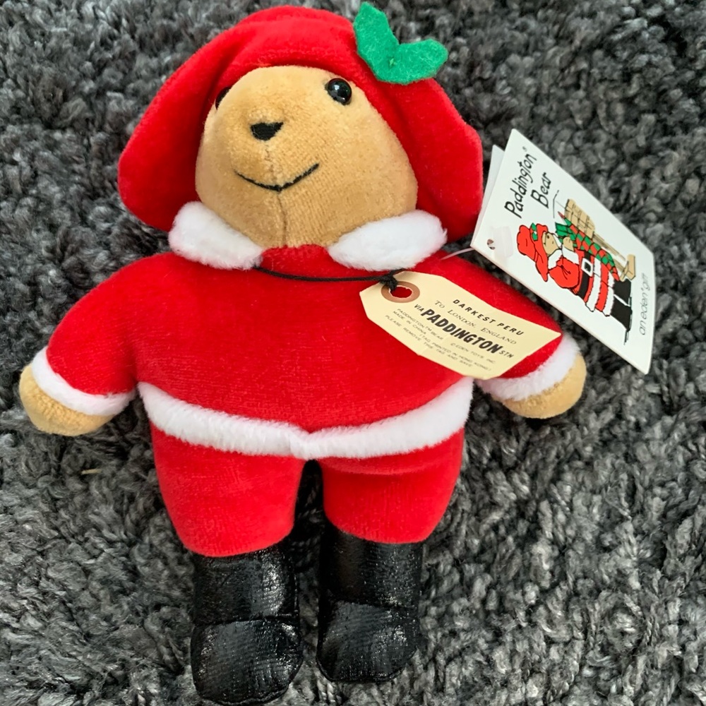 Paddington bear plush Christmas toy teddy bear
